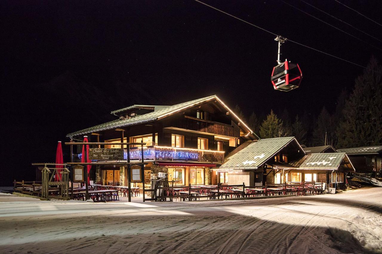 Chalet-Hotel De L'Etape Les Contamines-Montjoie Exteriör bild