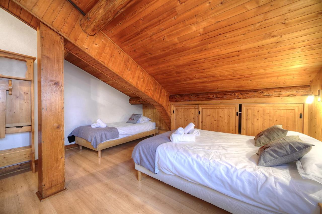 Chalet-Hotel De L'Etape Les Contamines-Montjoie Exteriör bild